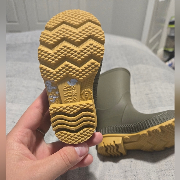 Green TODDLER kamik rain boot - Picture 3 of 4